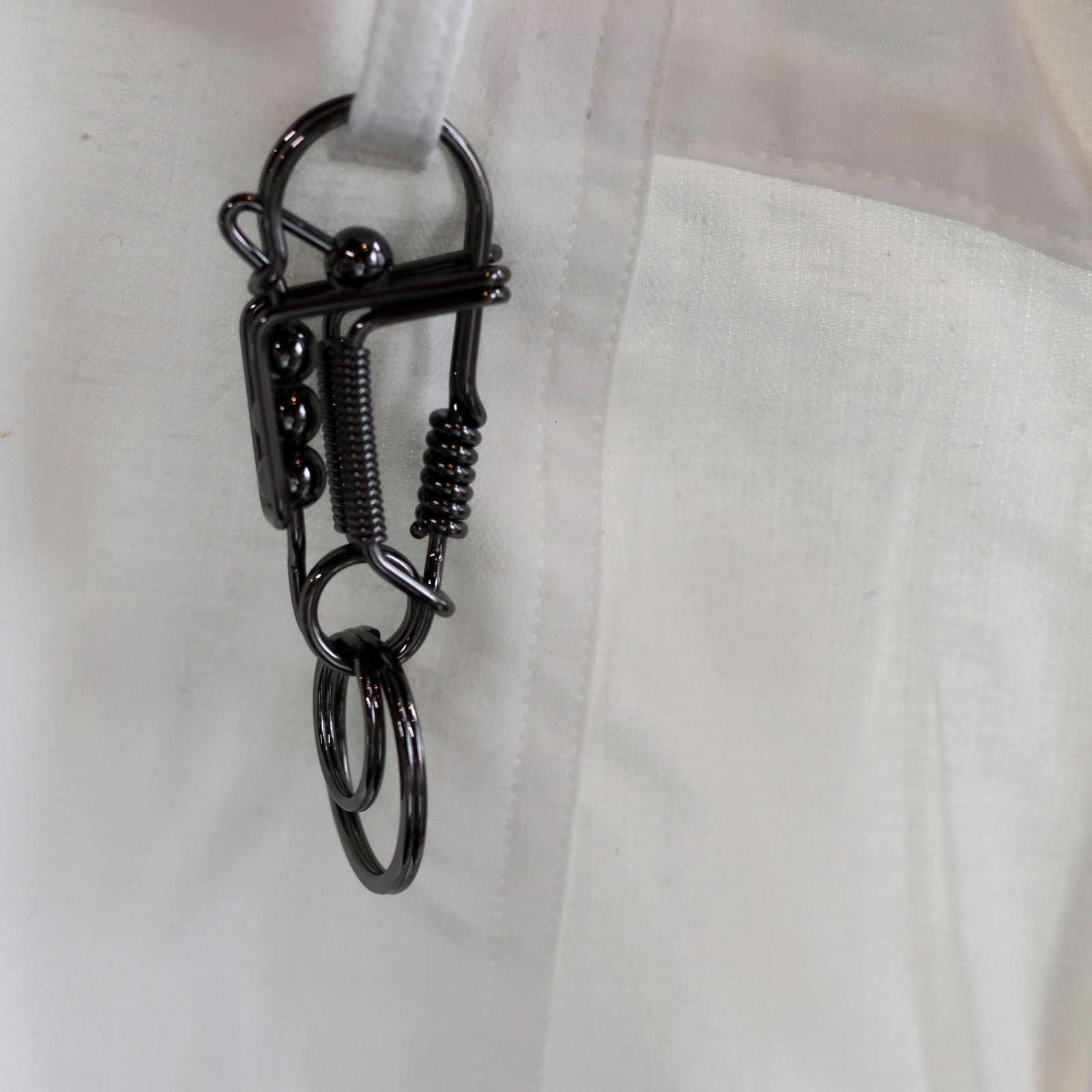 Metal Wire Carabiner ブラック