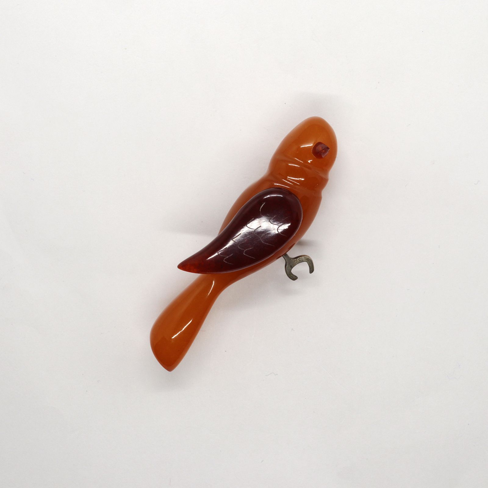 「琥珀バード」ブローチ ソビエト 1981年