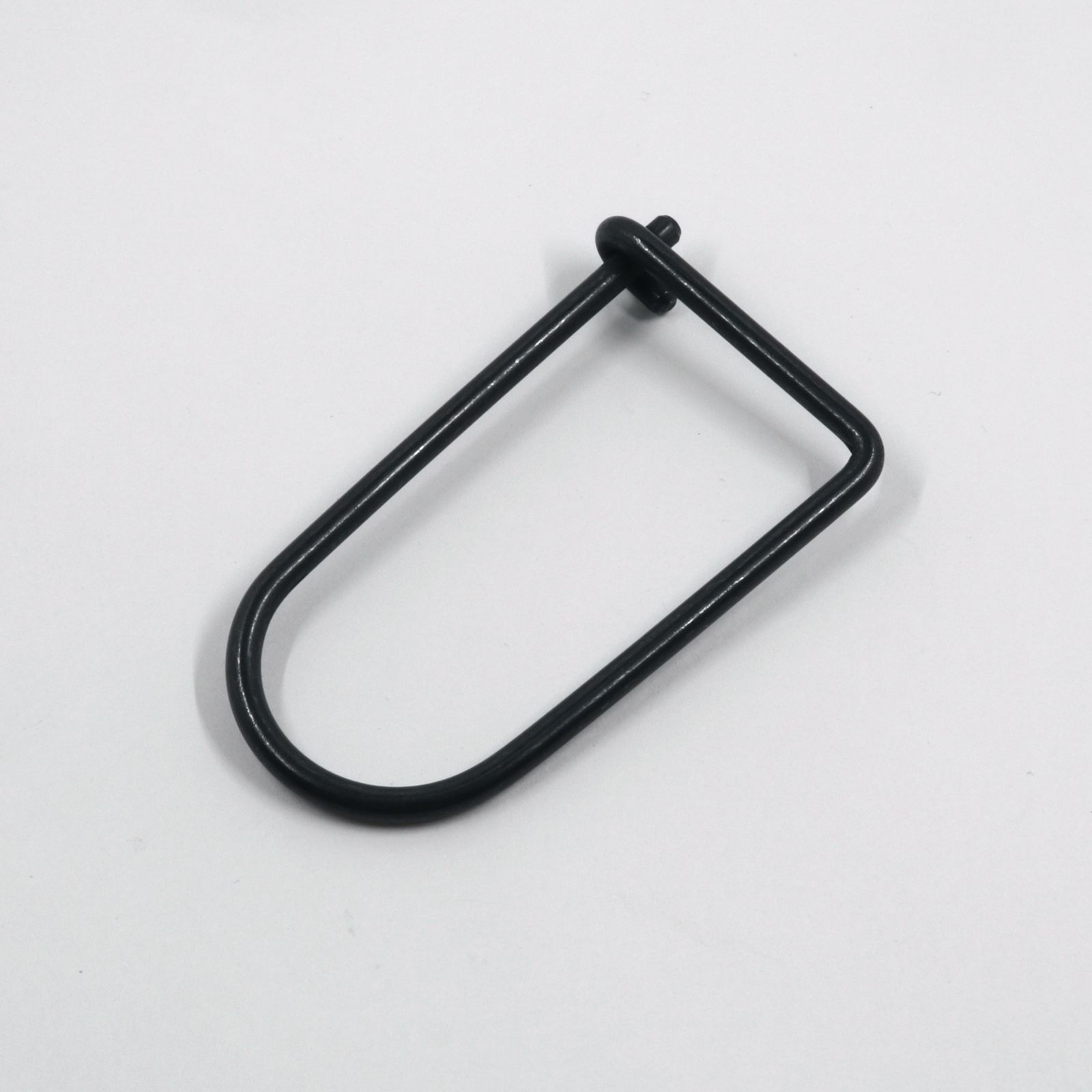 「SINGLE LINE KEYRING」キーリング ブラック