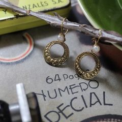 「オリエンタルフープ」ピアス フランス
