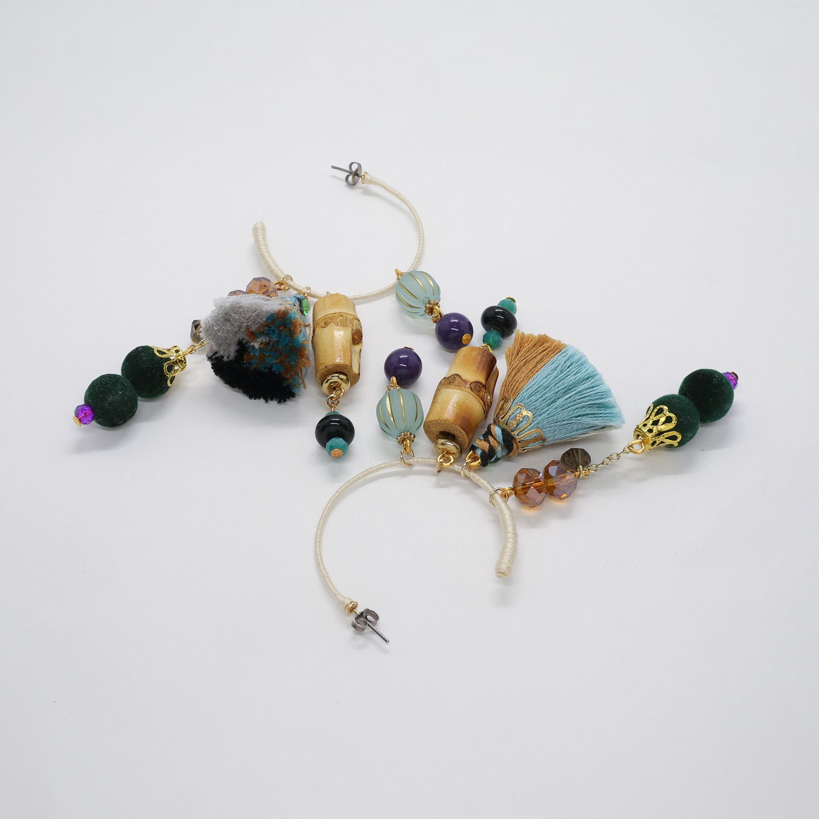 「Le conte de Pamellah フープL」ピアス