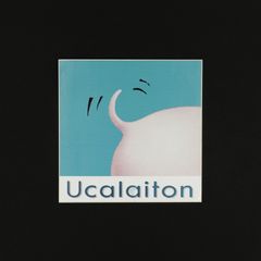 「Ucalaiton」チョコレートドリンク ヴィンテージステッカー ヨーロッパ