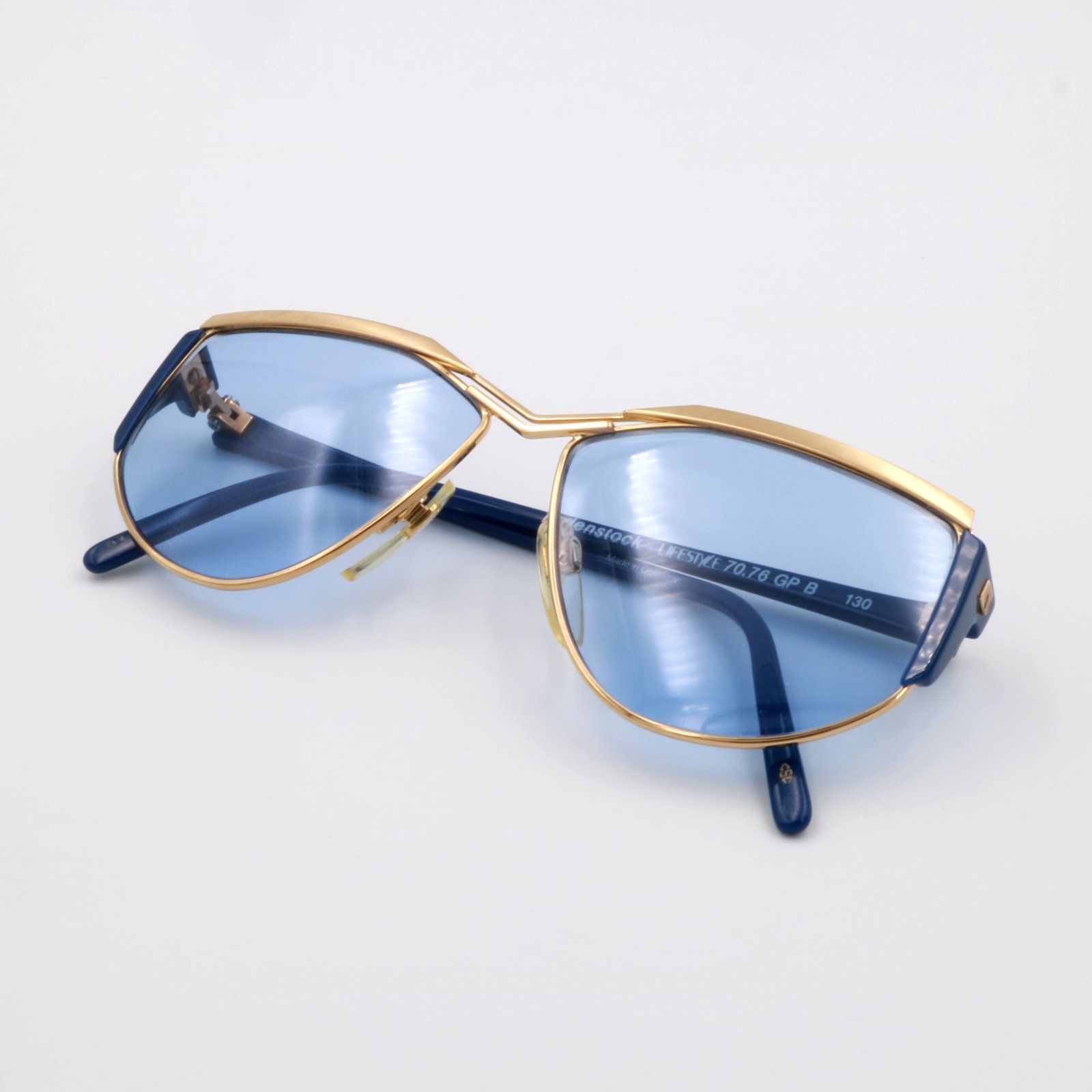 【RODENSTOCK】 ヴィンテージフレーム ティアドロップ LIFESTYLE70.76GFB