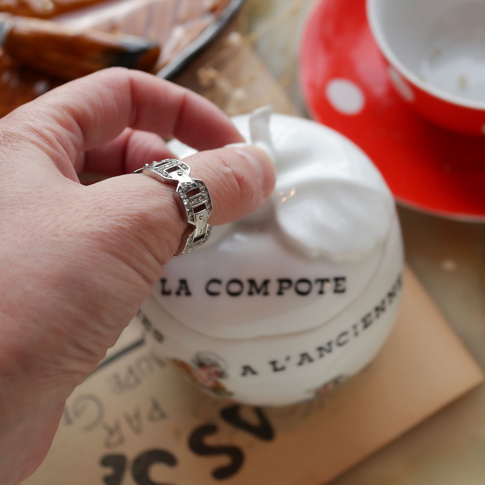 「デコリング」デッドストックリング イギリス