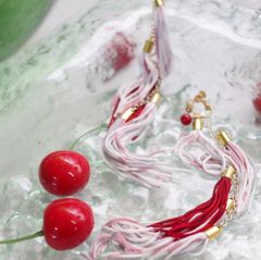 「Fete de l'eau SON 源流」イヤリング