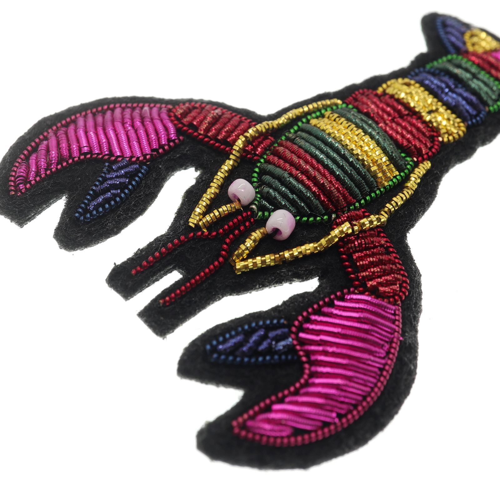 「Lobster in Pyjamas」ブローチ