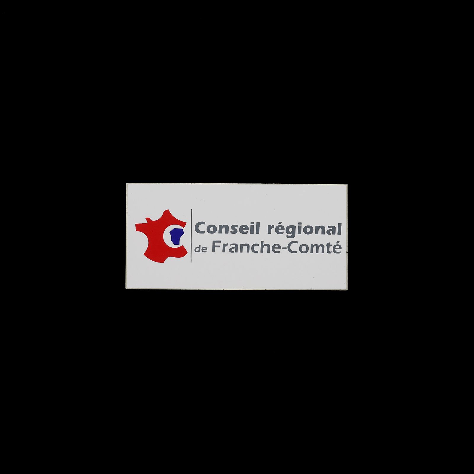 「Conseil regional de Franche-Comte」ヴィンテージステッカー ヨーロッパ