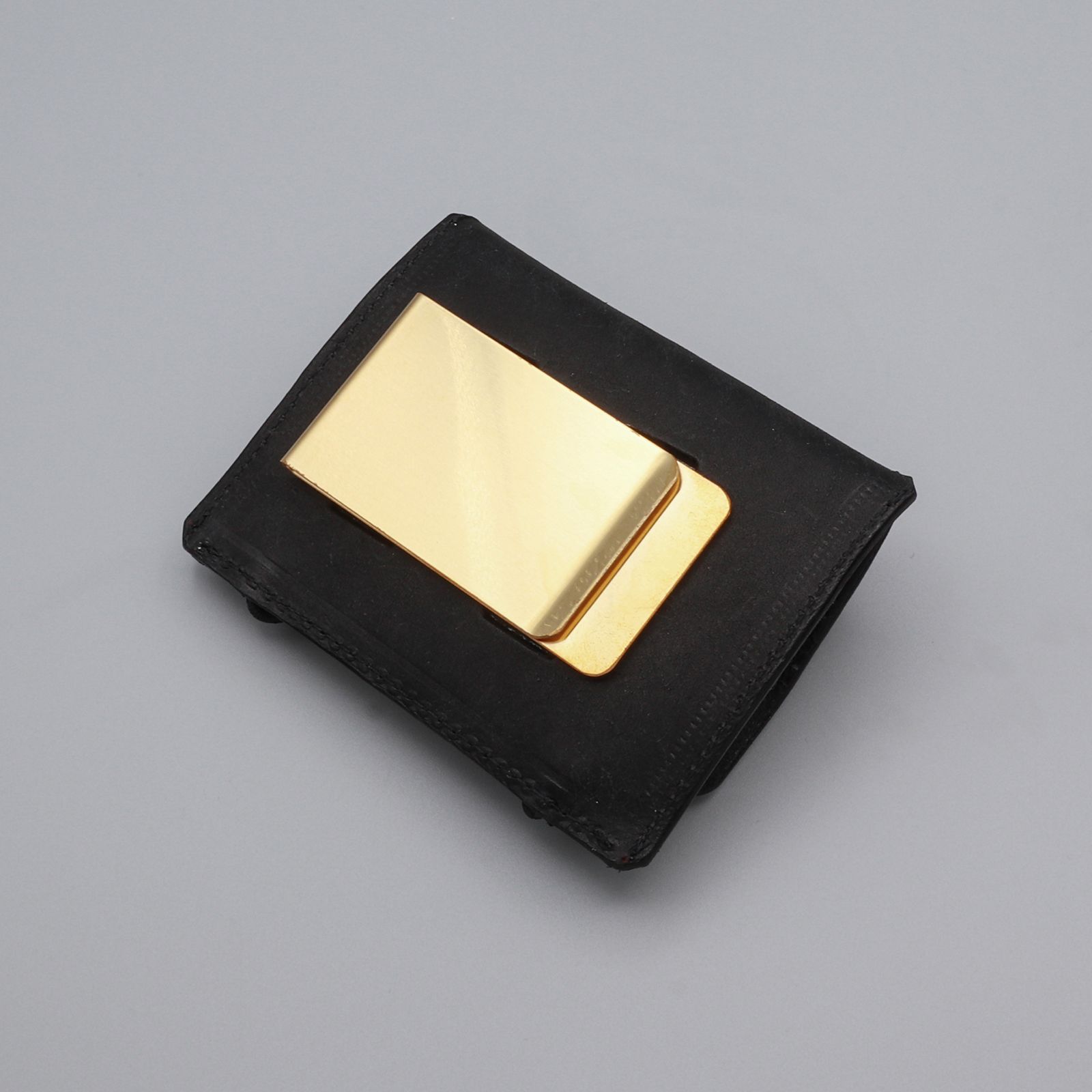 「5YEN COIN CASE/MONEY CLIP」ミニ財布 ブラック