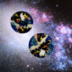 「TRIBO 宇宙コミック」イヤリング【La cosmologie de sachikoism】