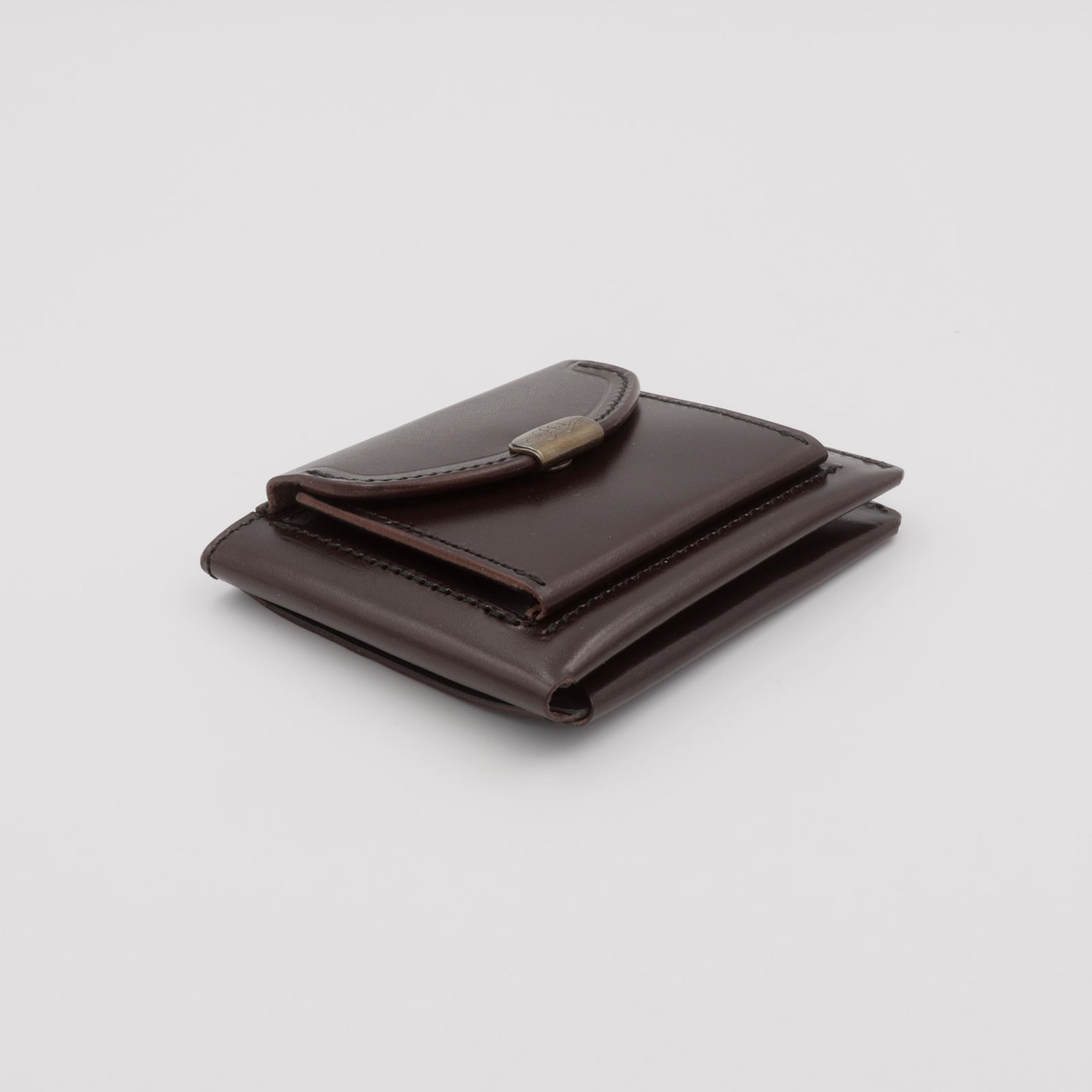 【Dual】スリムウォレット サドルプルアップ チョコ