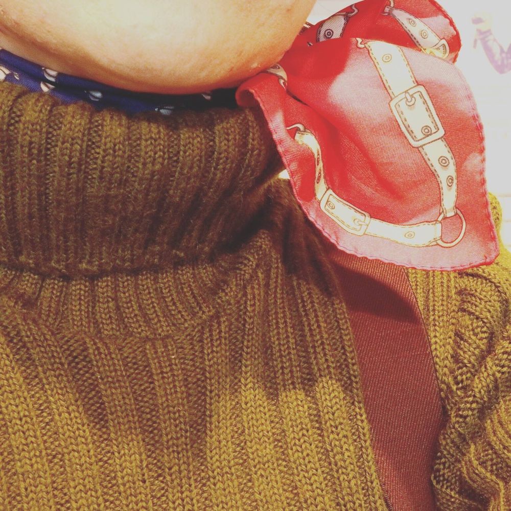 France Vintage Scarf