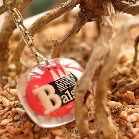 "Balsan" Bourbon key holder.
