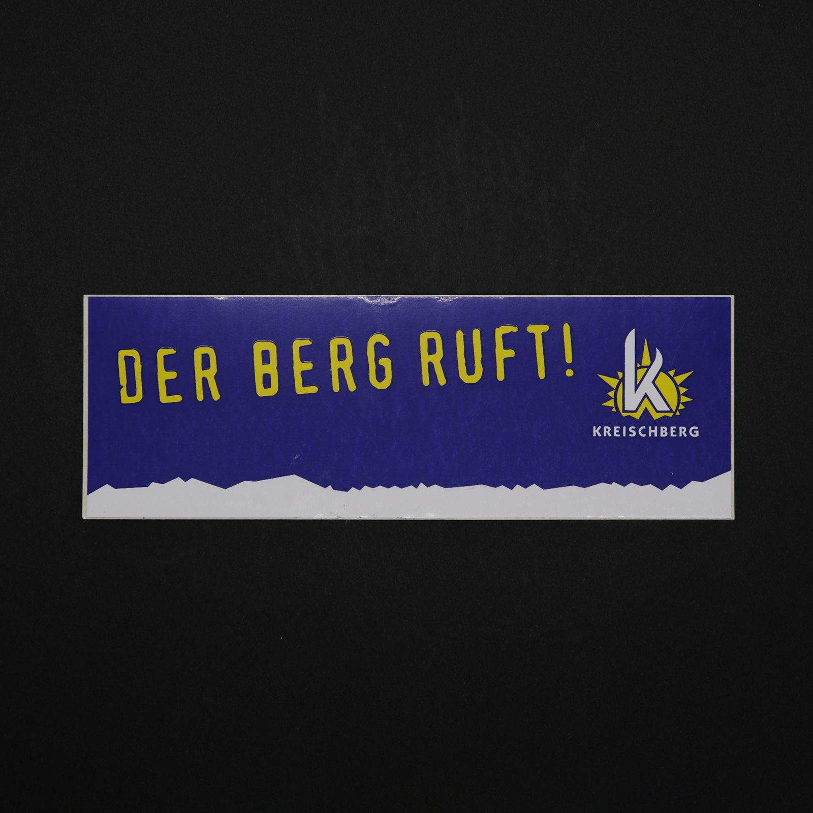 「KREISCHBERG」スキーリゾート ヴィンテージステッカー ヨーロッパ