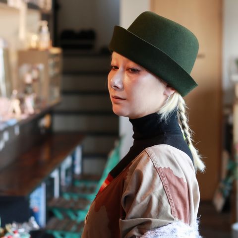 【送料無料対象外】セーラーハット カーキグリーン