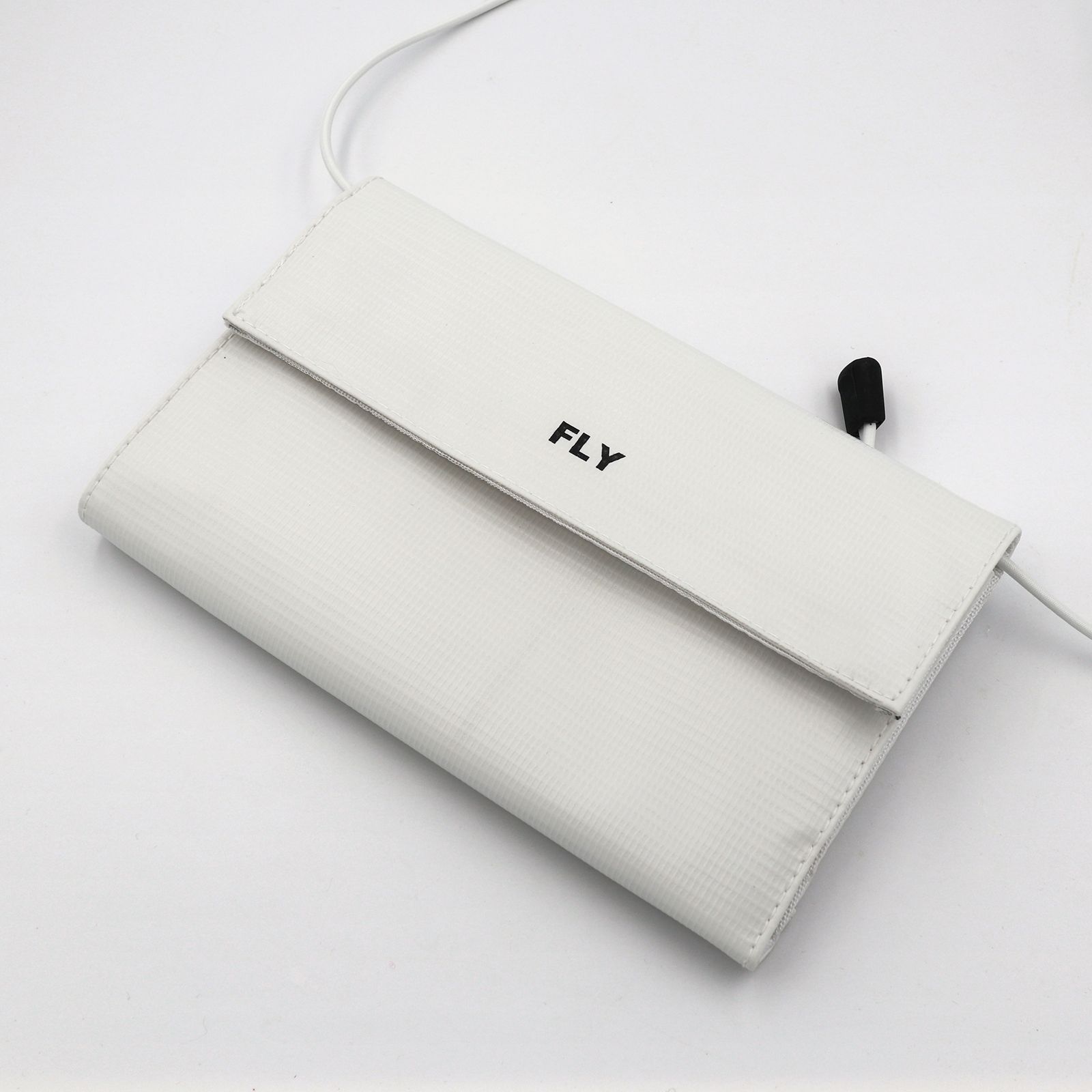 「FLY Long Wallet」ショルダーウォレットXL ホワイト