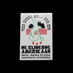 「DE RIJDENDE AMERIKAAN」ヴィンテージステッカー ヨーロッパ
