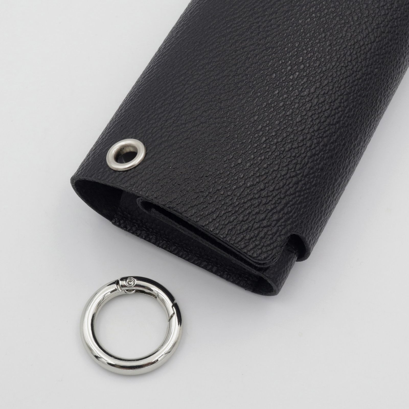 「単純化」三つ折り財布 銀スリ