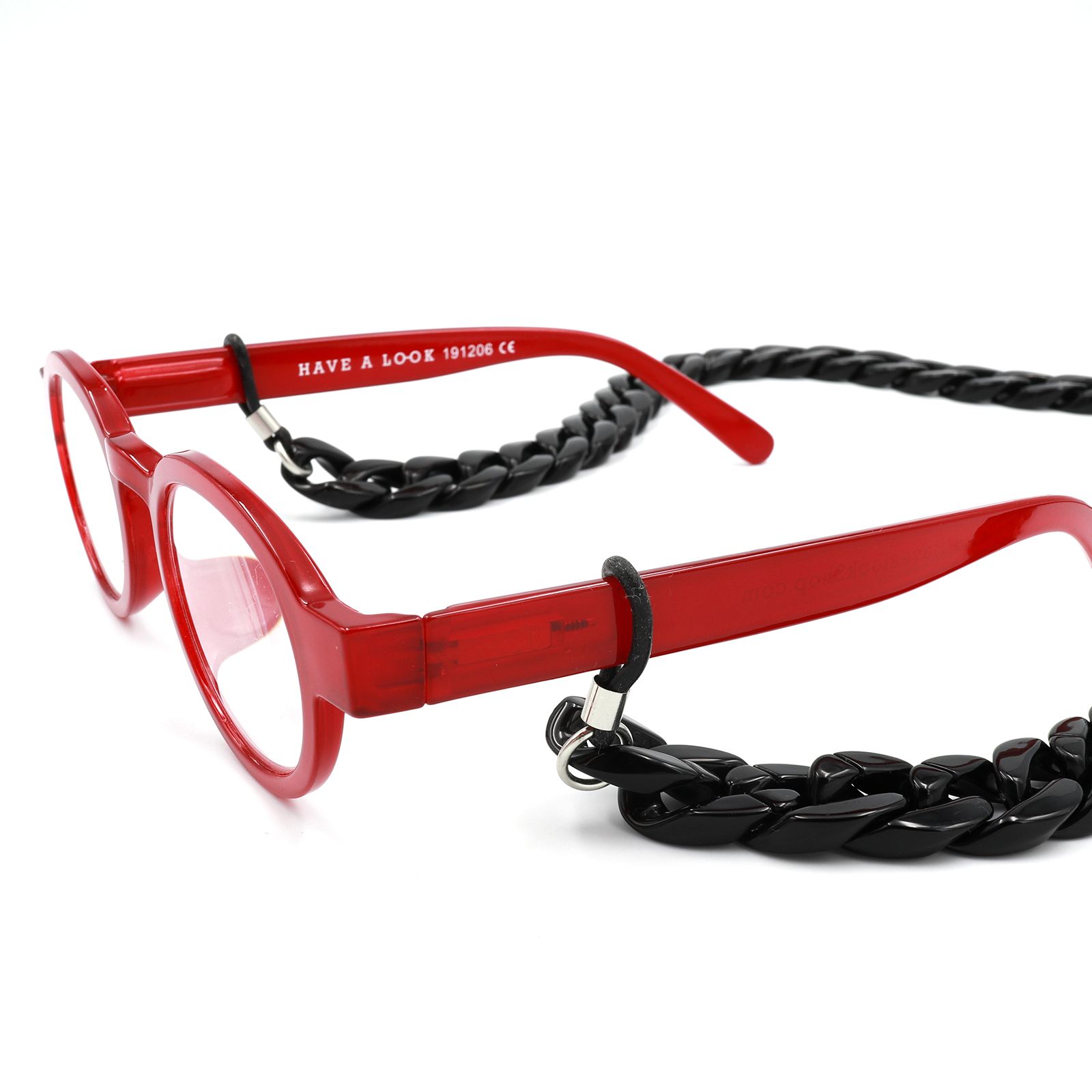 「Chunky Chain」グラスチェーン Black