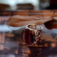 「PEACOCK EYE RING」リング