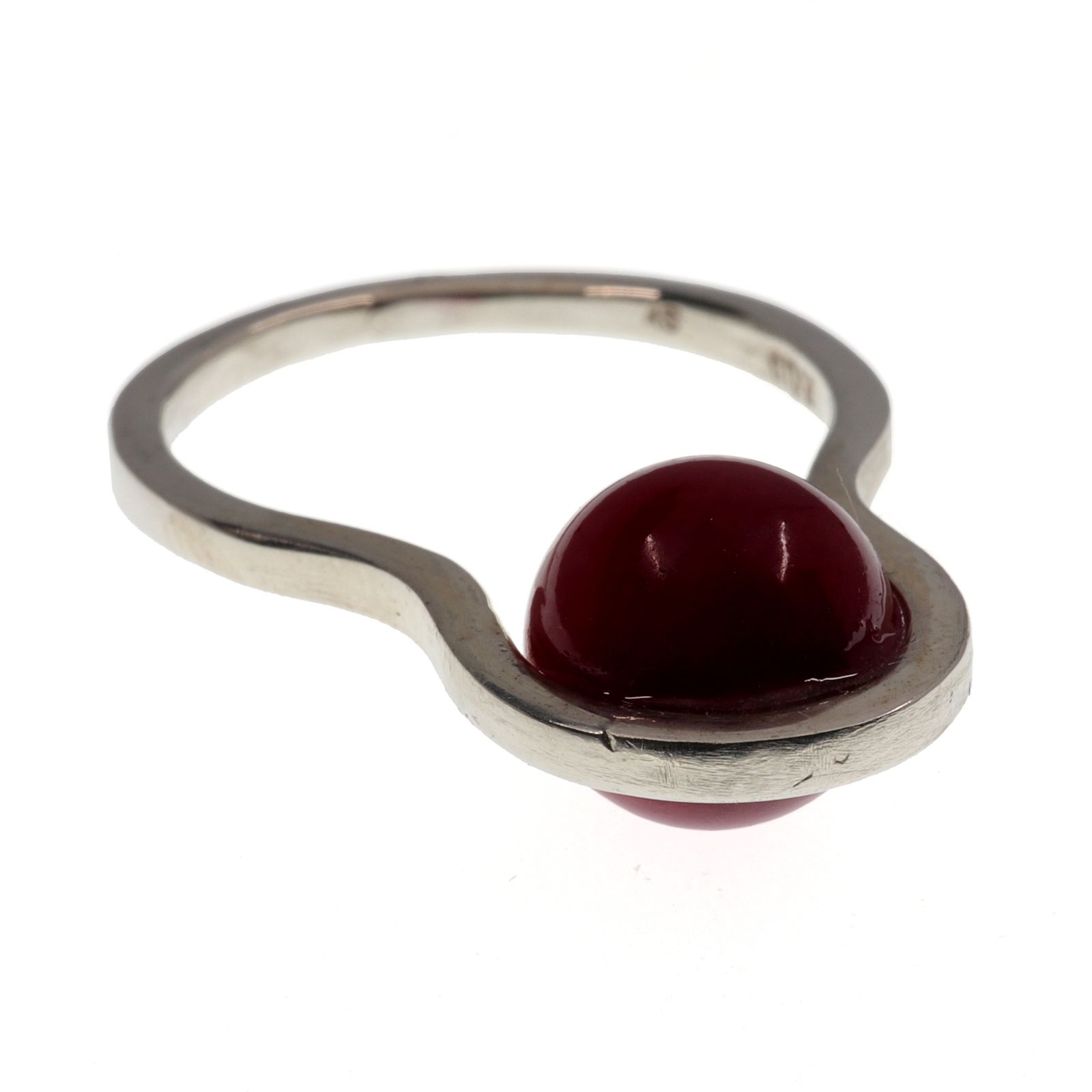 「PEANUTS RING」リング サンゴ