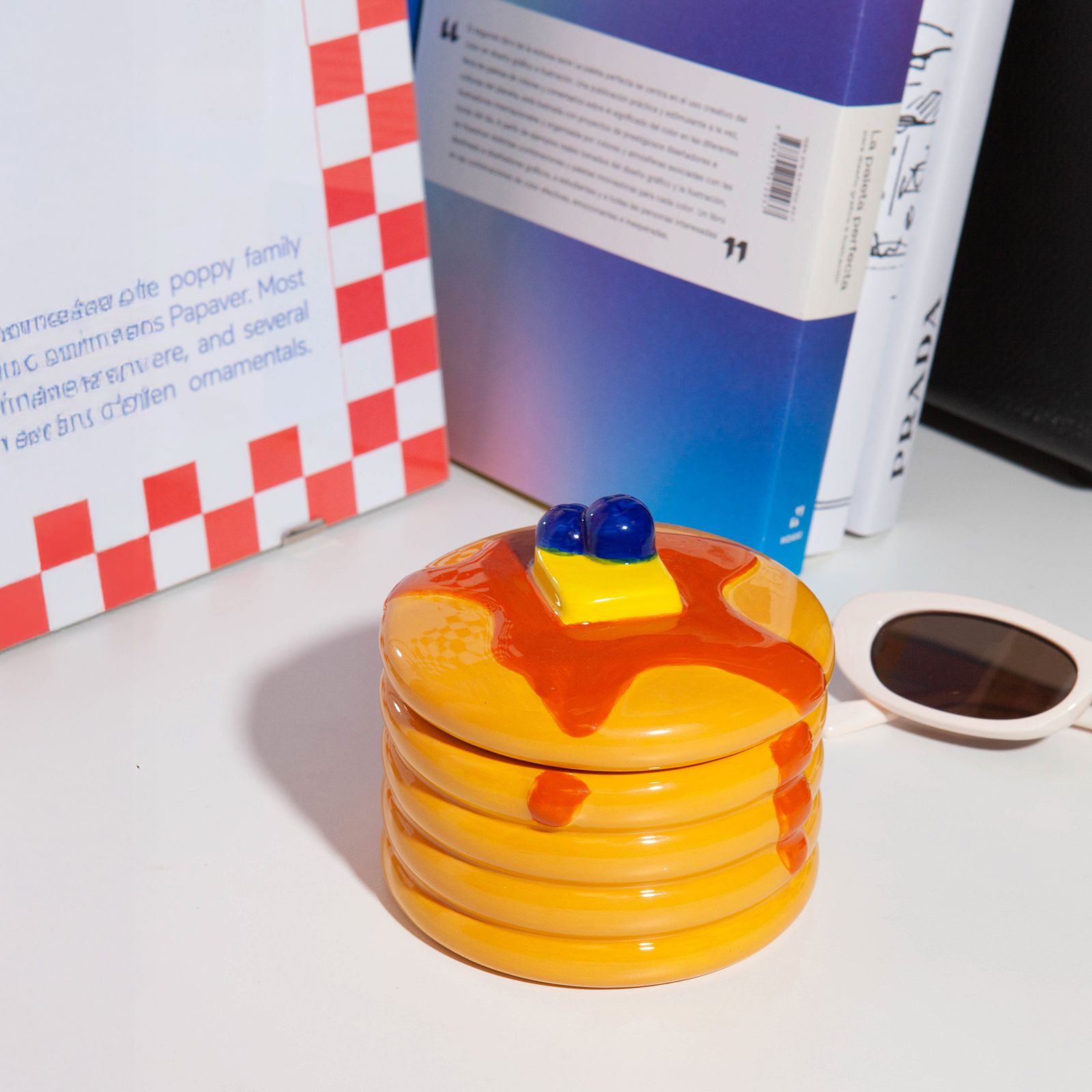 「GOOD MORNING STRAGE BOX PANCAKE」小物入れ