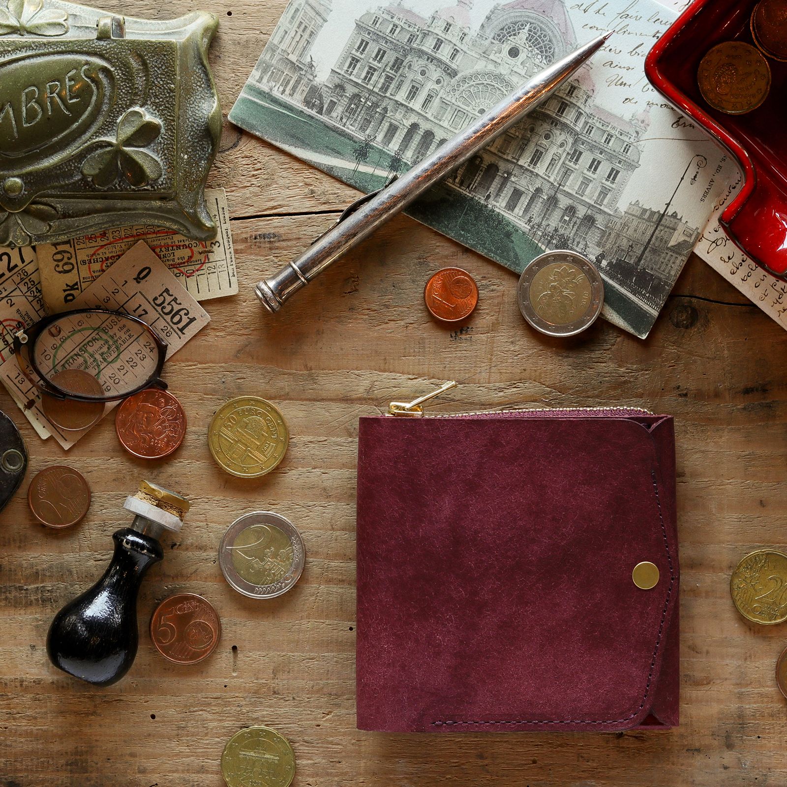 「小さく薄い財布SAKU ver.3 Pueblo」mosto