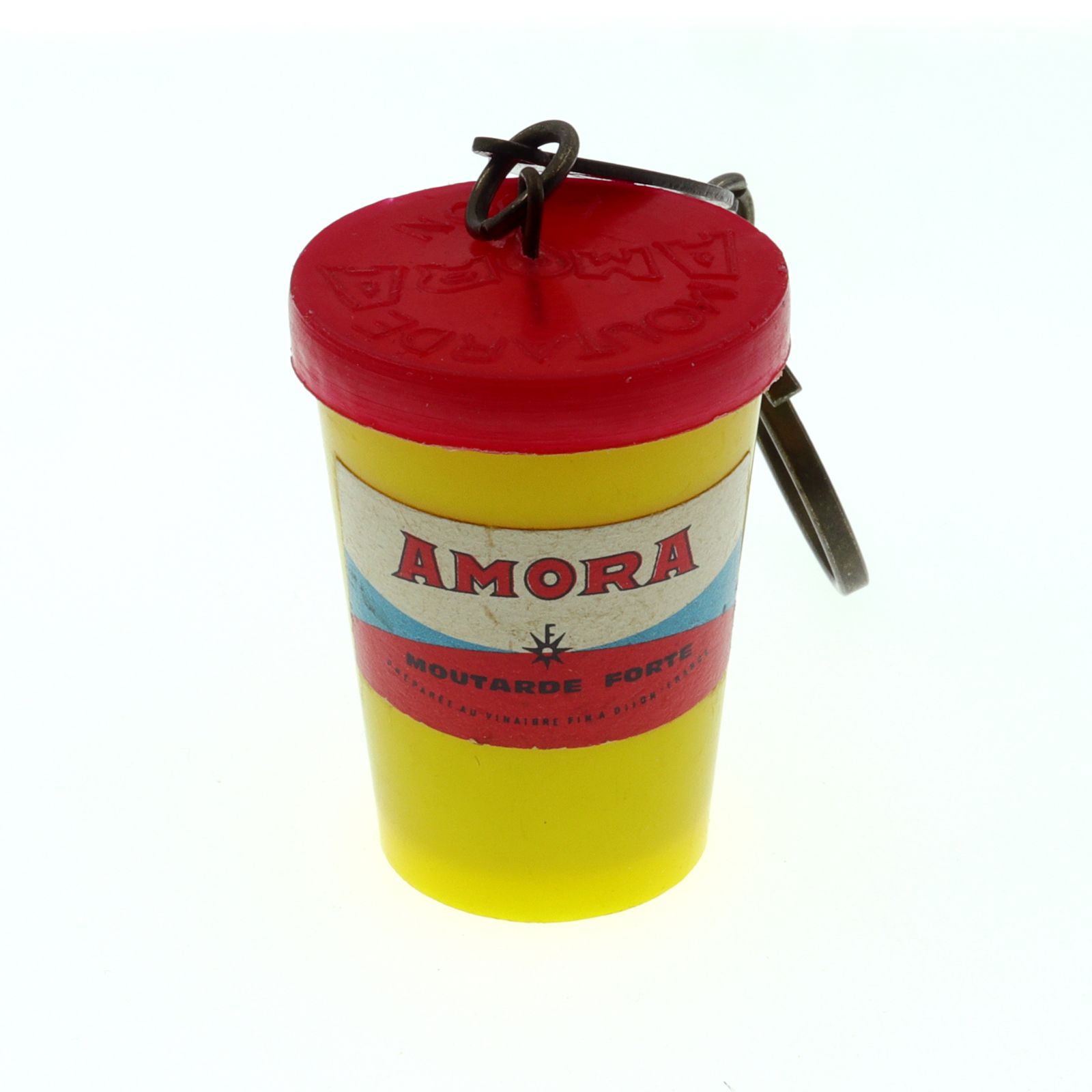 AMORA マスタード フレンチキーホルダー