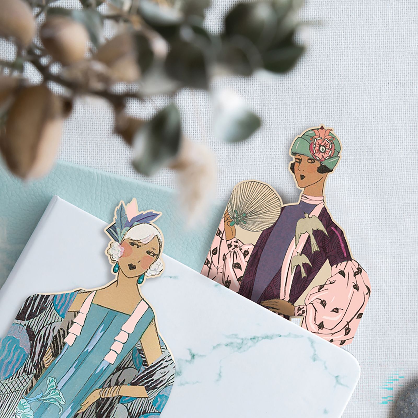 「5 BOOKMARKS "Les Annees Folles"」ブックマーク MON PETIT ART フランス