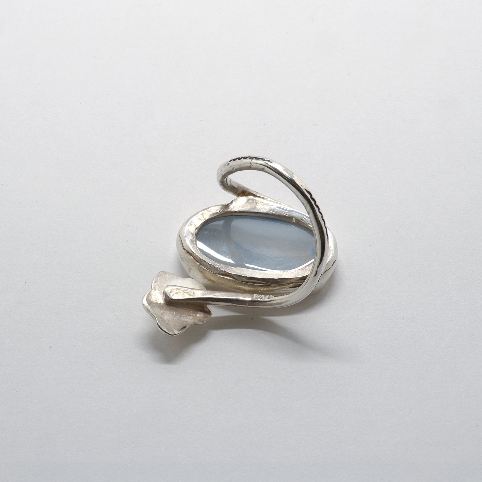 「Agate Flower Ring」リング