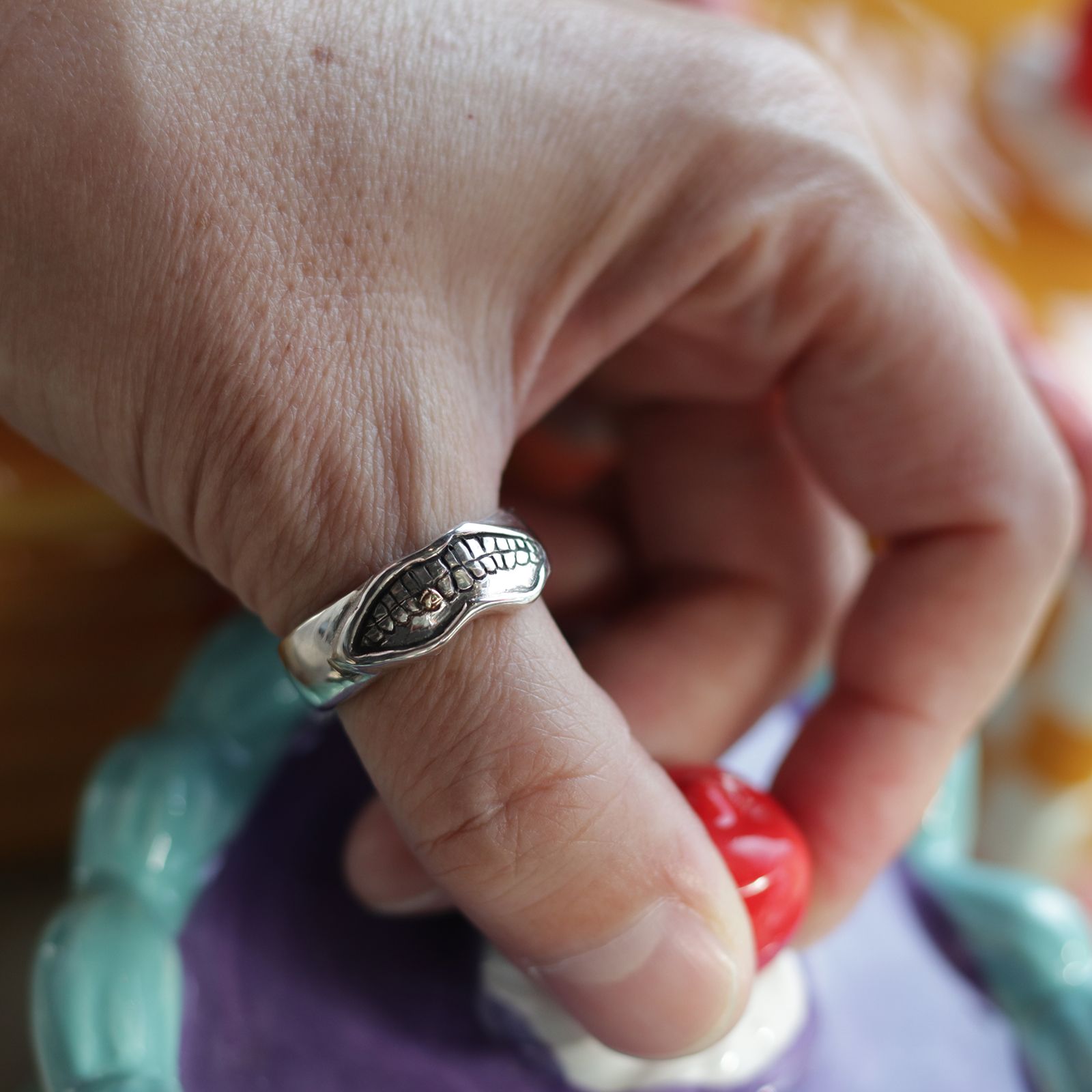 「The Golden Geezer Ring」リング