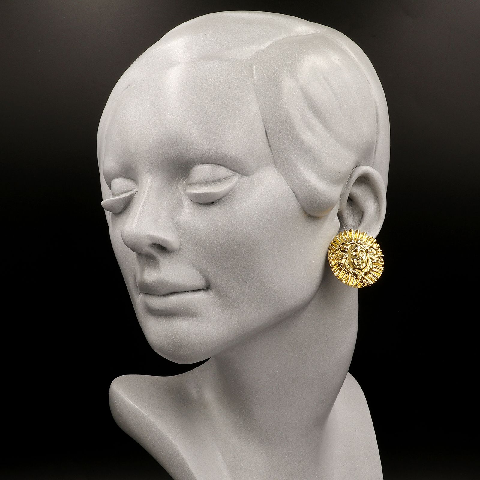 「エリザベスカラー」イヤリング フランス 1970x