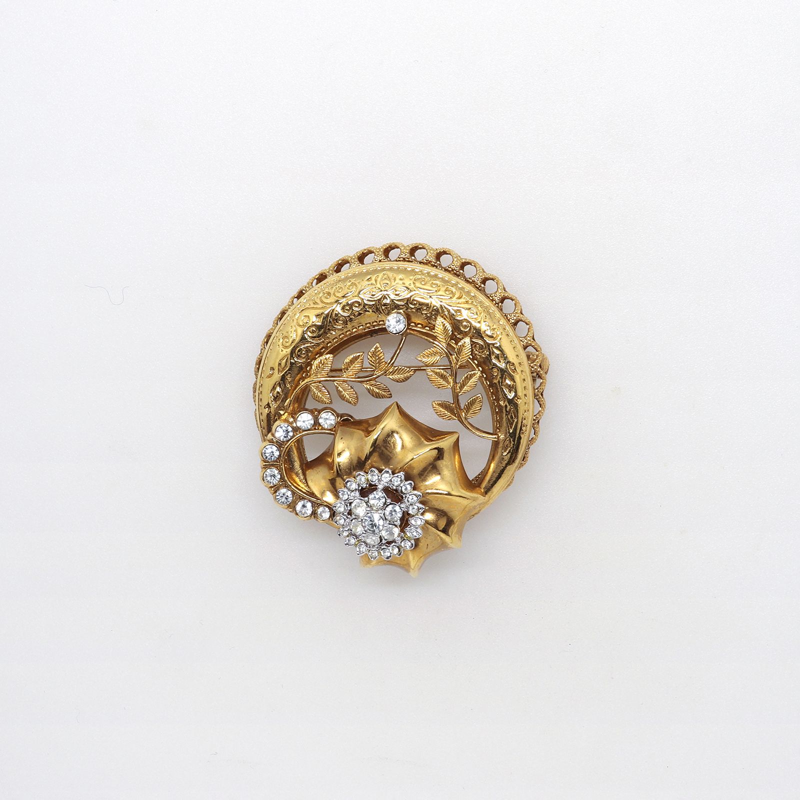 「ロイヤルフローラル」ブローチ ヨーロッパ