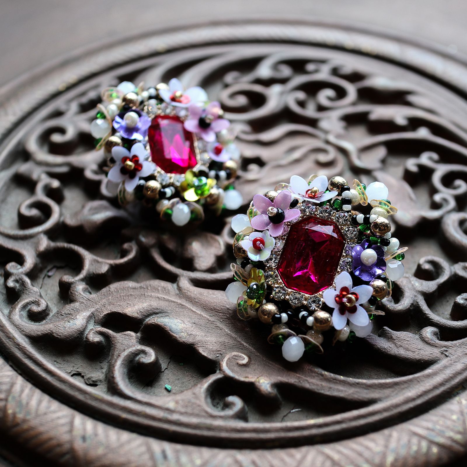 「tresor BIJOUX FLEUR」ピアス
