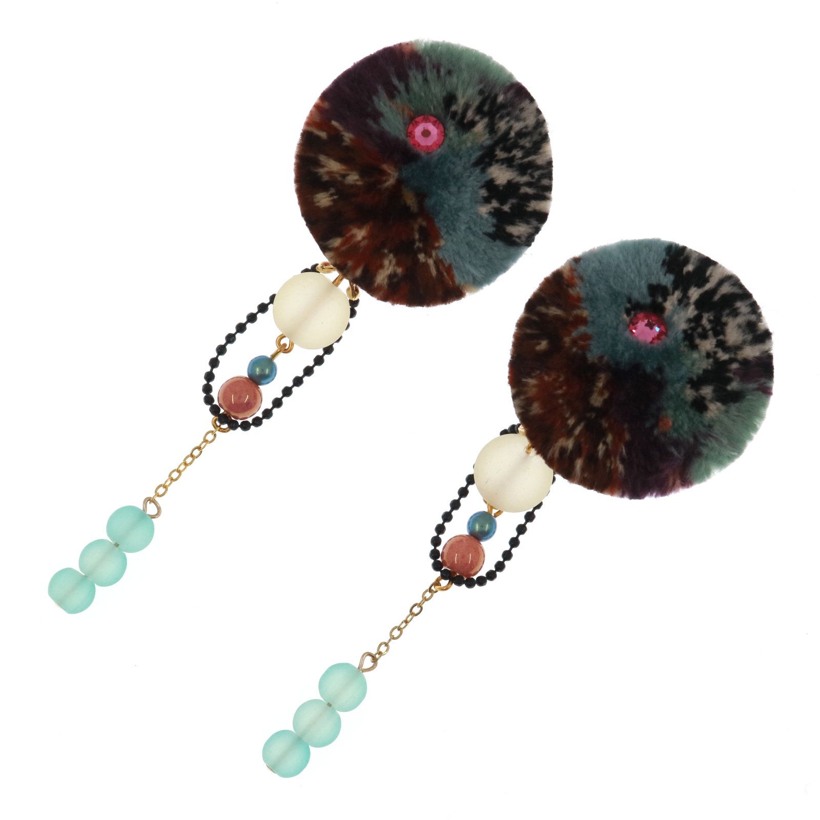 「TRIBO Beads」イヤリング