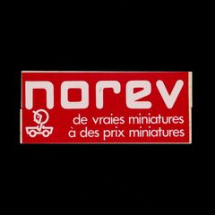 norev ヴィンテージステッカー フランス