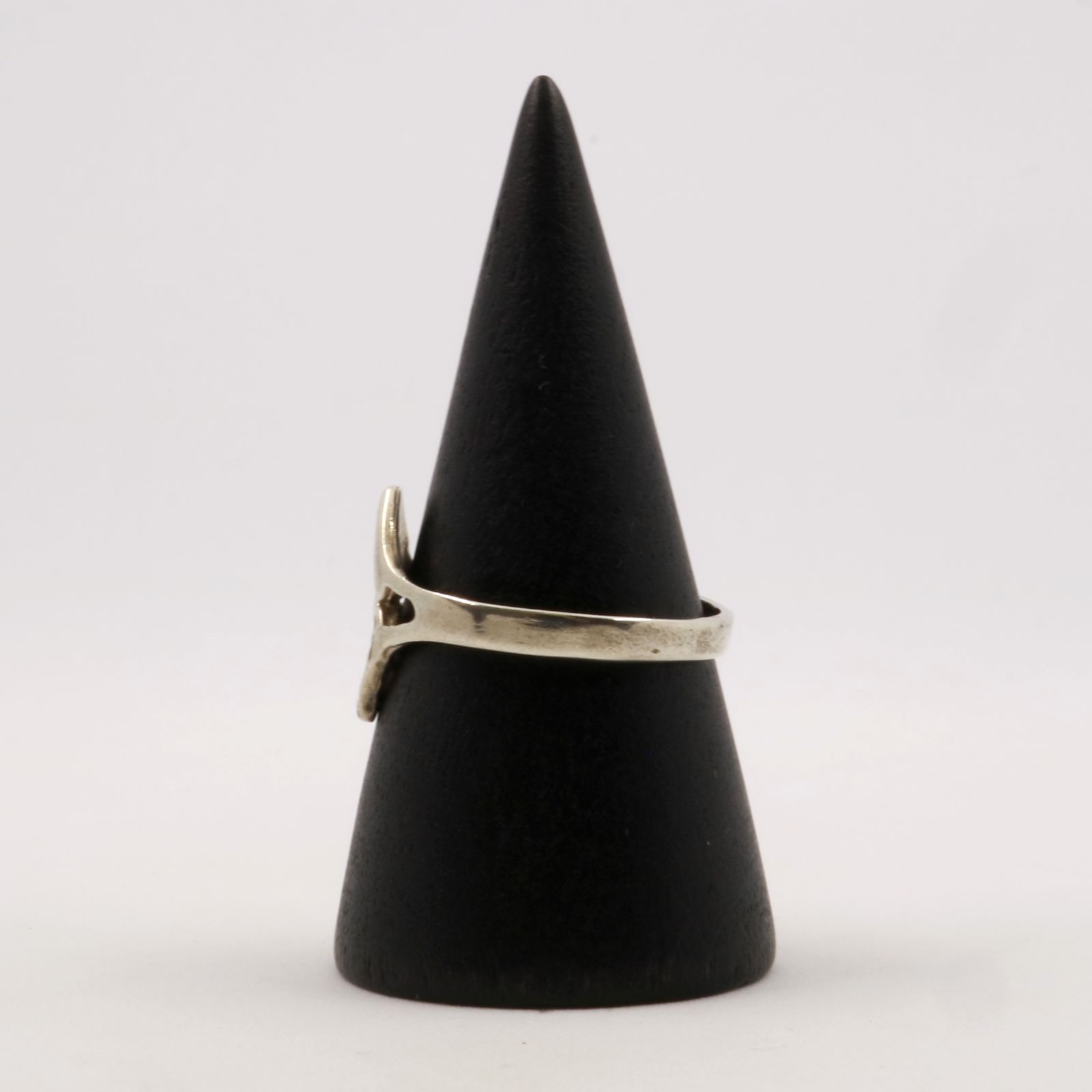 「80s オポジットハートフィリグリー」リング シルバー925 ヨーロッパ