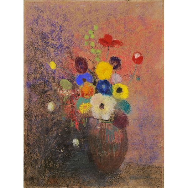 「Fleurs au vase 花瓶の花」ピアス
