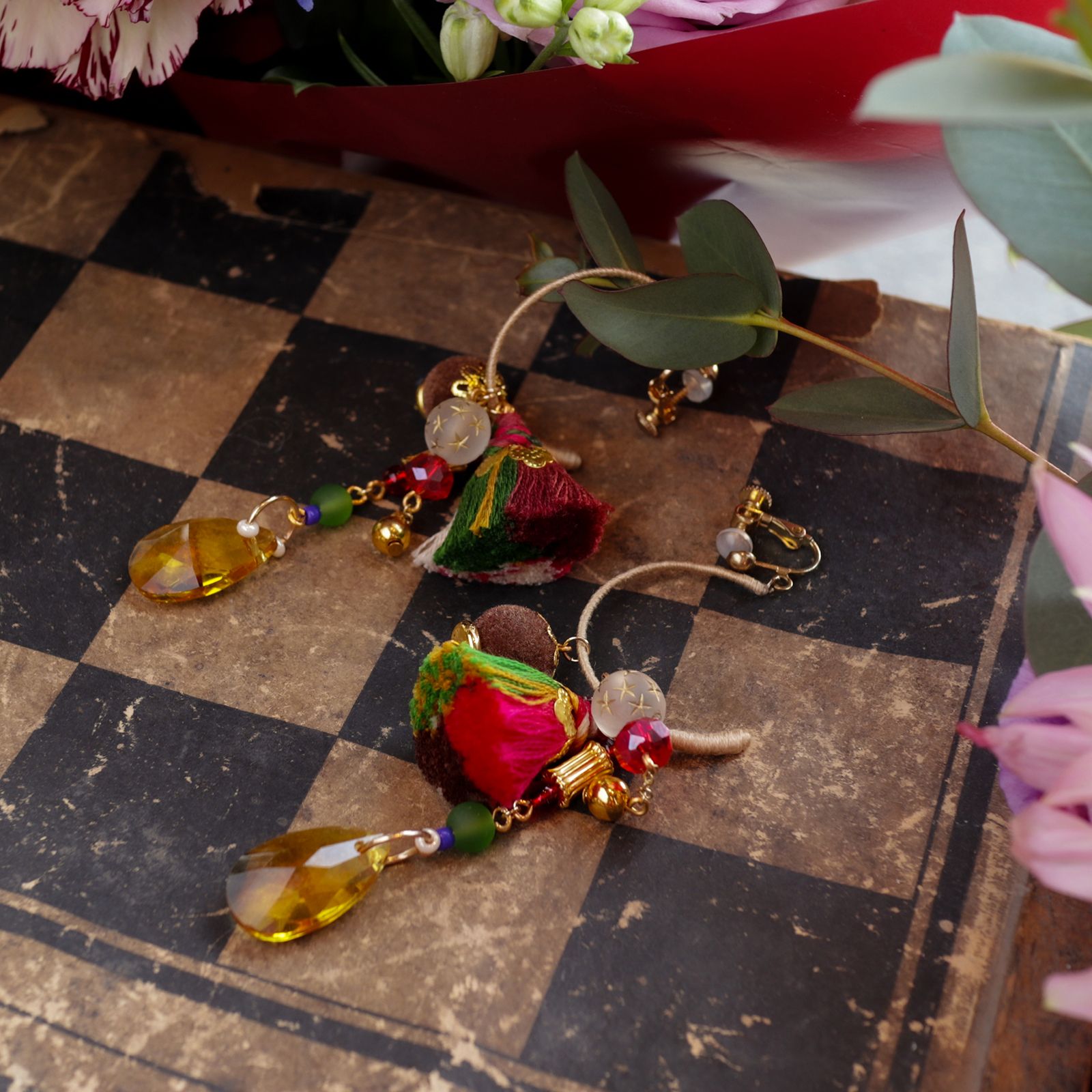 「Le conte de Pamellah フープL」イヤリング