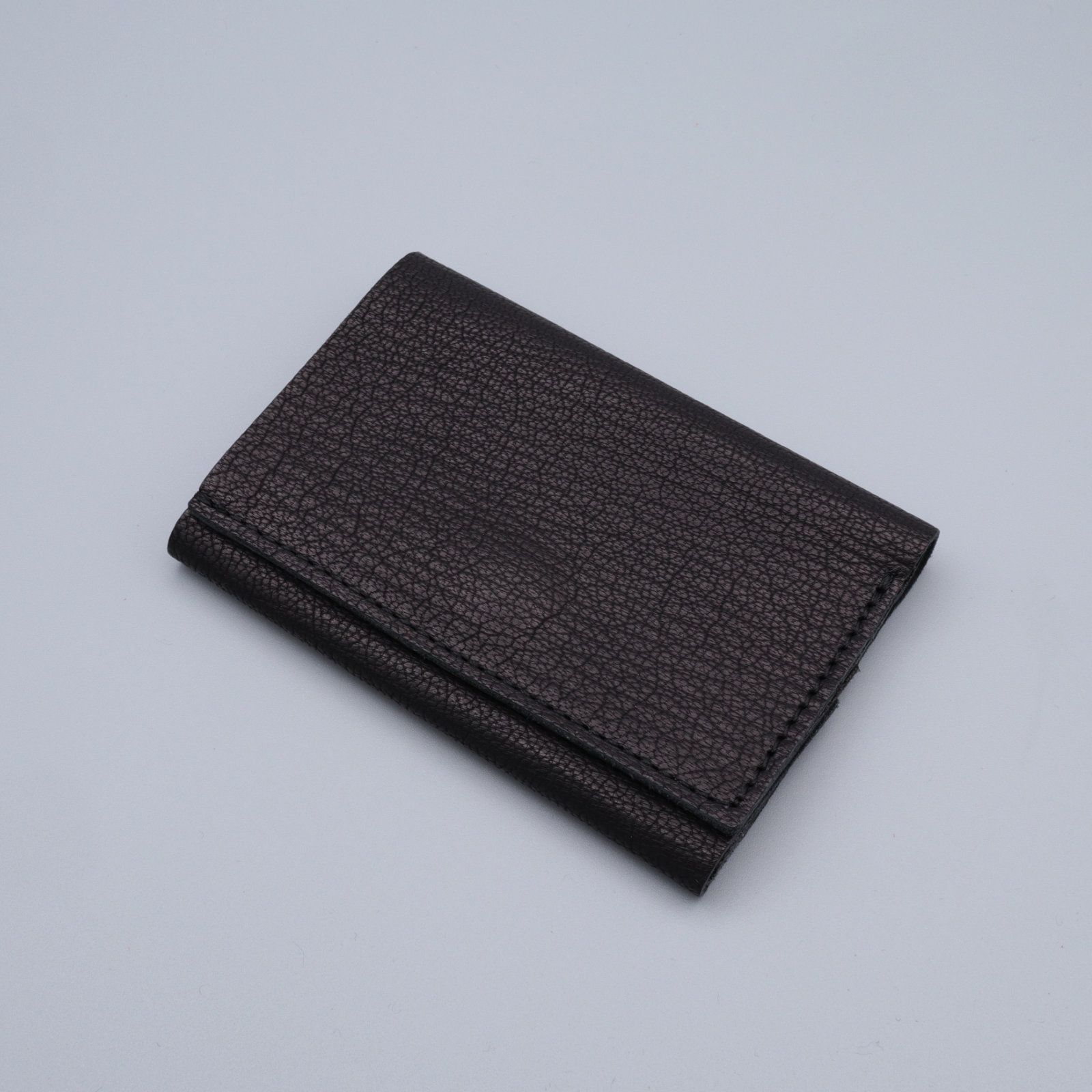 「straccio goat II」ミニ財布 ブラック