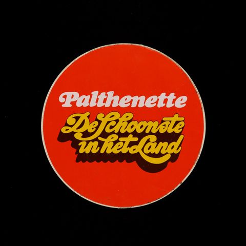 Palthenette ヴィンテージステッカー オランダ