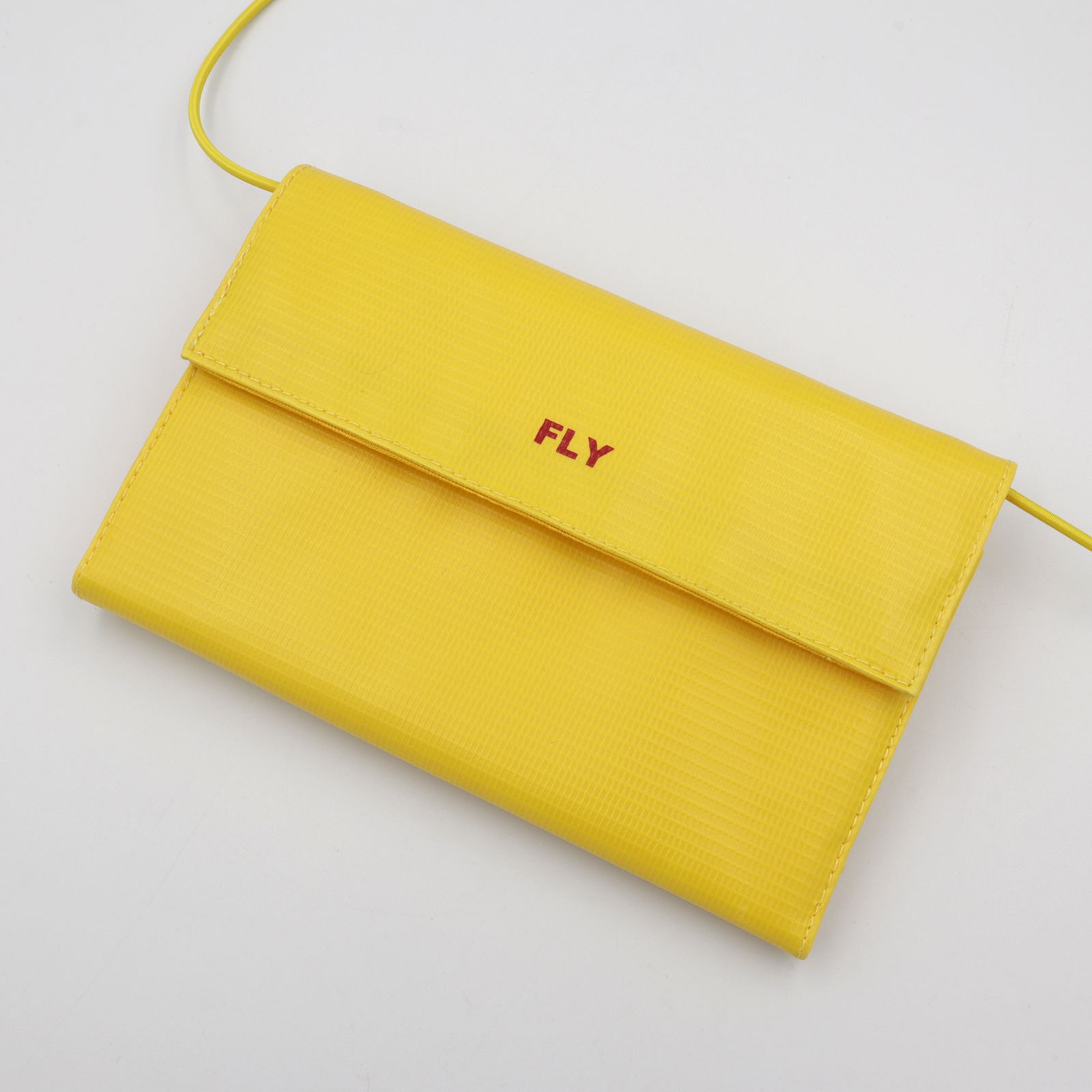 「FLY Long Wallet」ショルダーウォレットXL イエロー