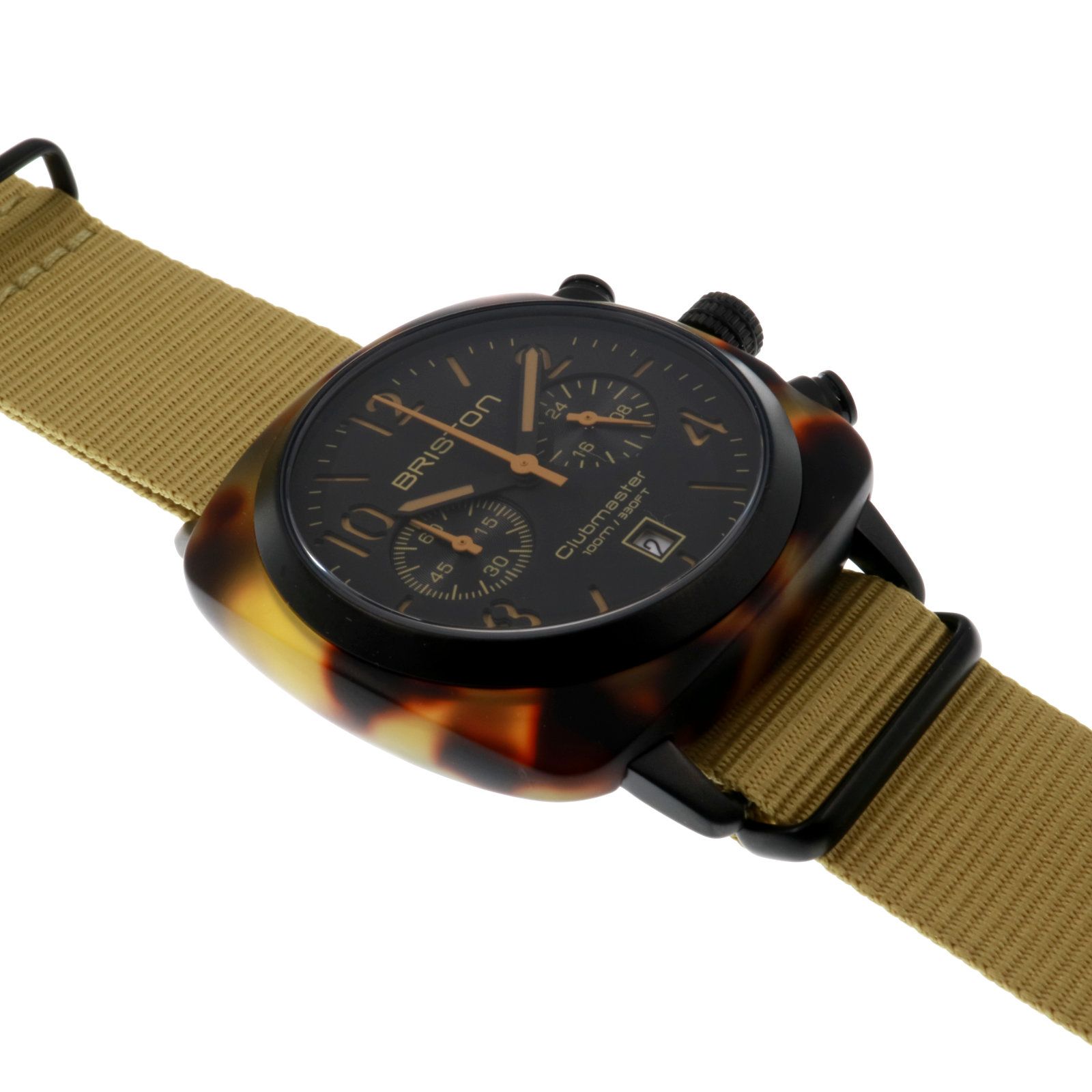 BRISTON - 「CLUBMASTER CLASSIC」 CHRONOGRAPH SAFARI WATCH 【BRISTON】 |  corne/コルネ