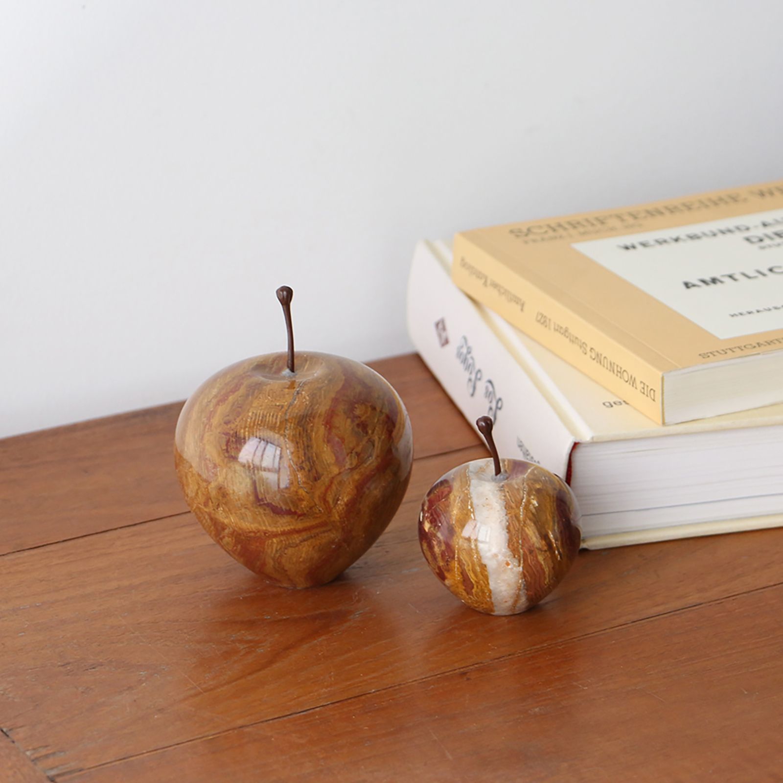 「Marble Apple Large」Brown