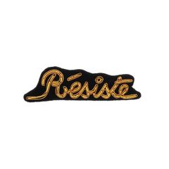 「Resistanse」ブローチ