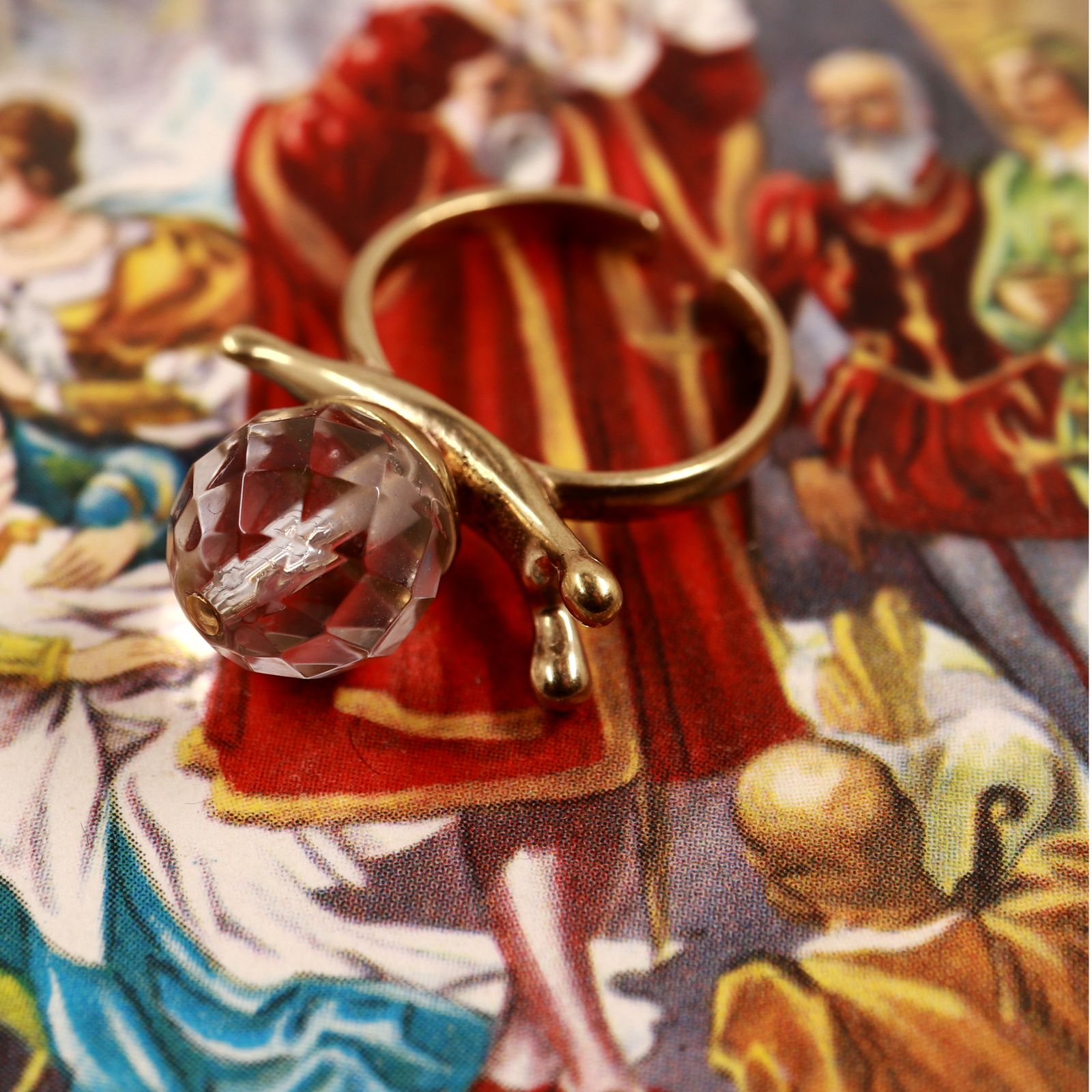 「snail ring」リング