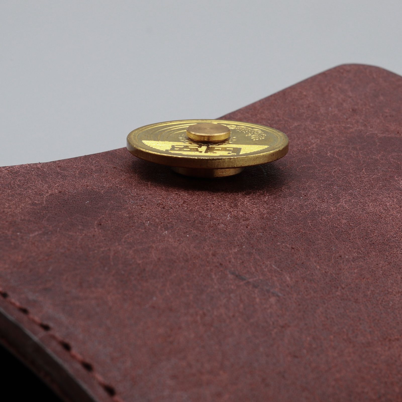 「5YEN COIN CASE/MONEY CLIP」ミニ財布 ブラック