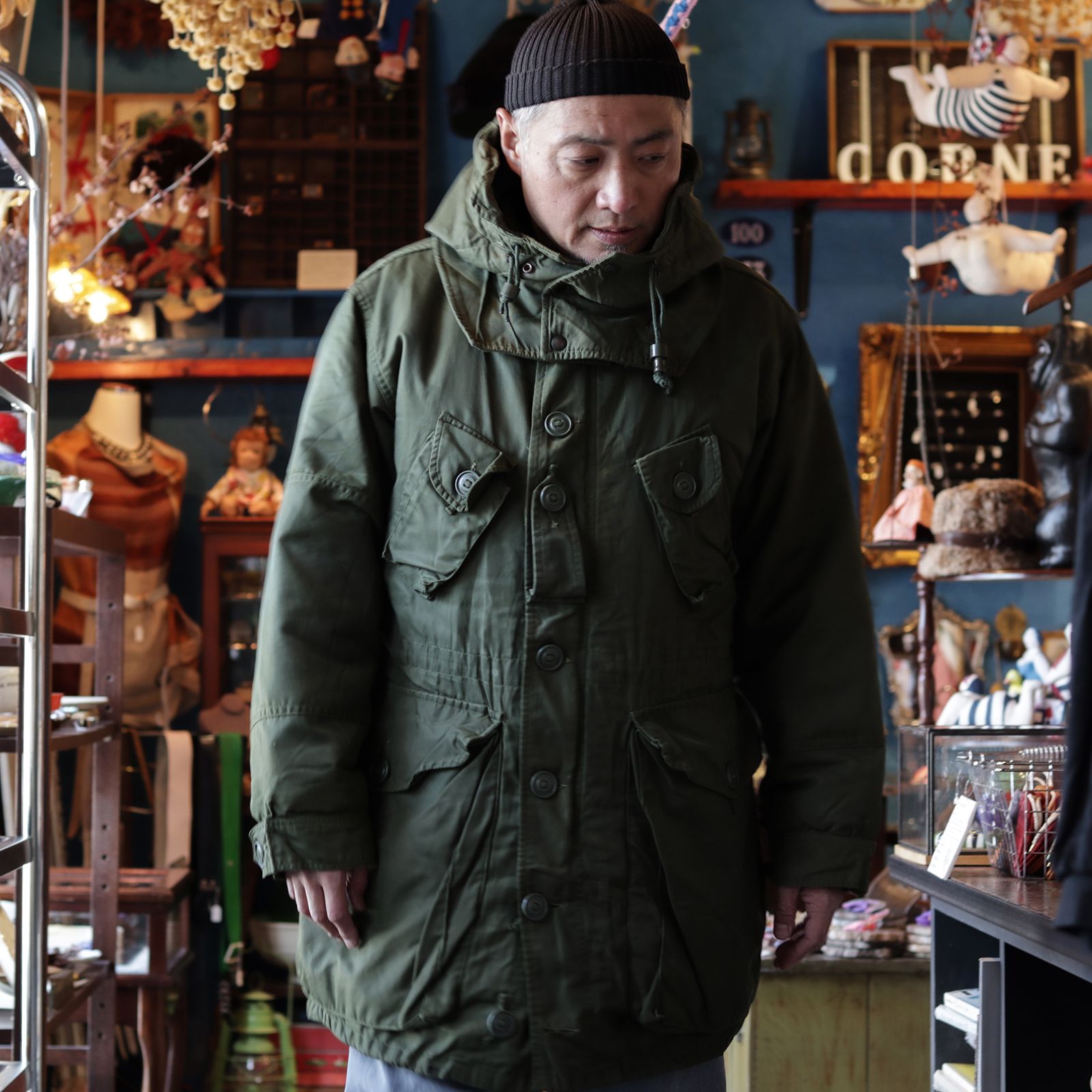 「カナダ軍 ECWコンバットパーカー フルセット」ユーズド カナダ 1980-90s