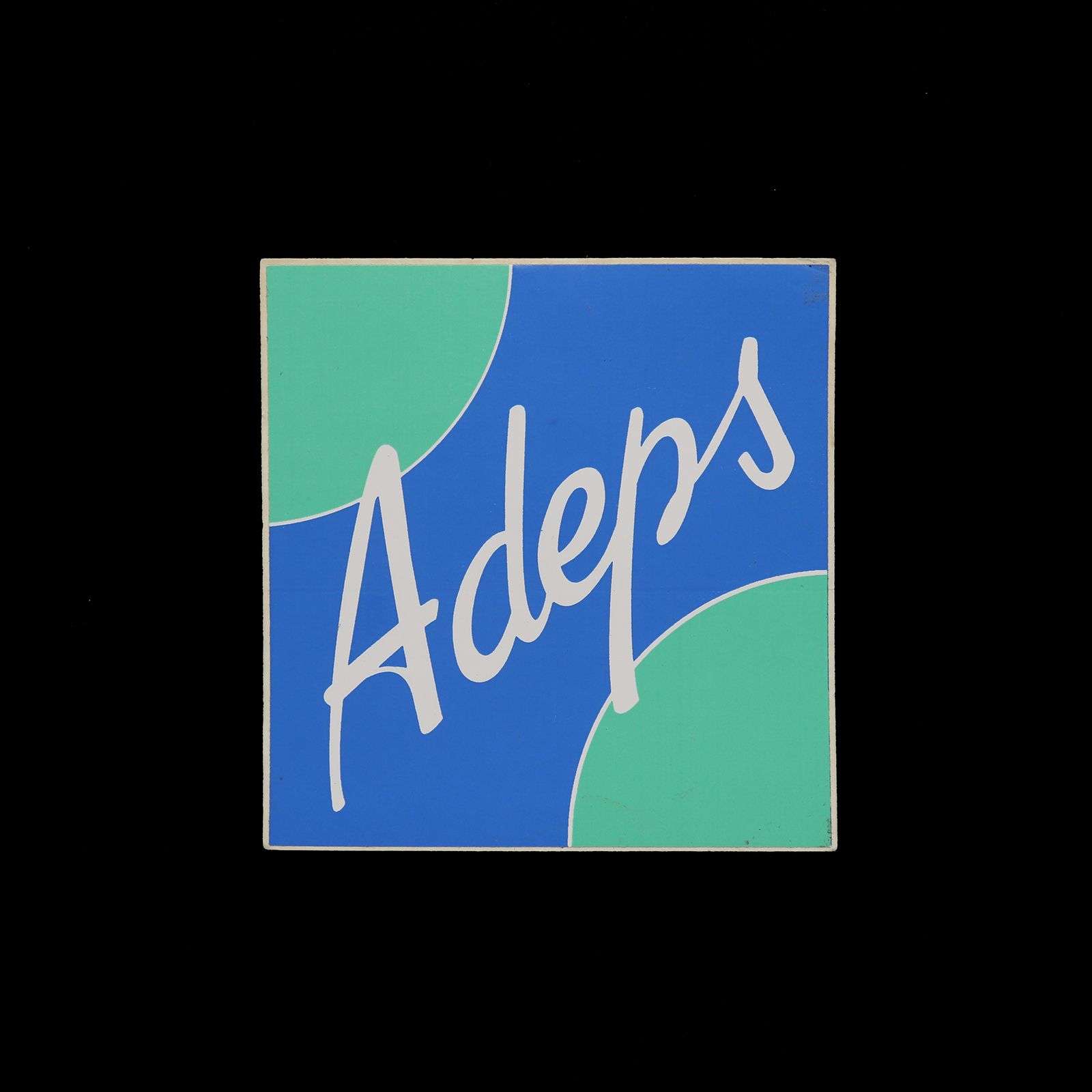 「Adeps」ヴィンテージステッカー ヨーロッパ