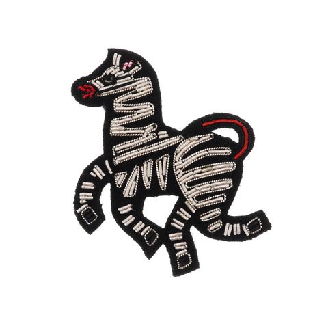 「Zebra」ブローチ