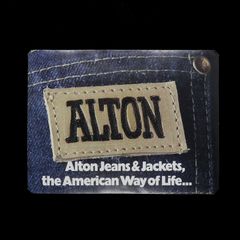 「ALTON Jeans & Jackets」ヴィンテージステッカー ヨーロッパ
